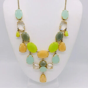 J. Crew Jeweled Bib Necklace
